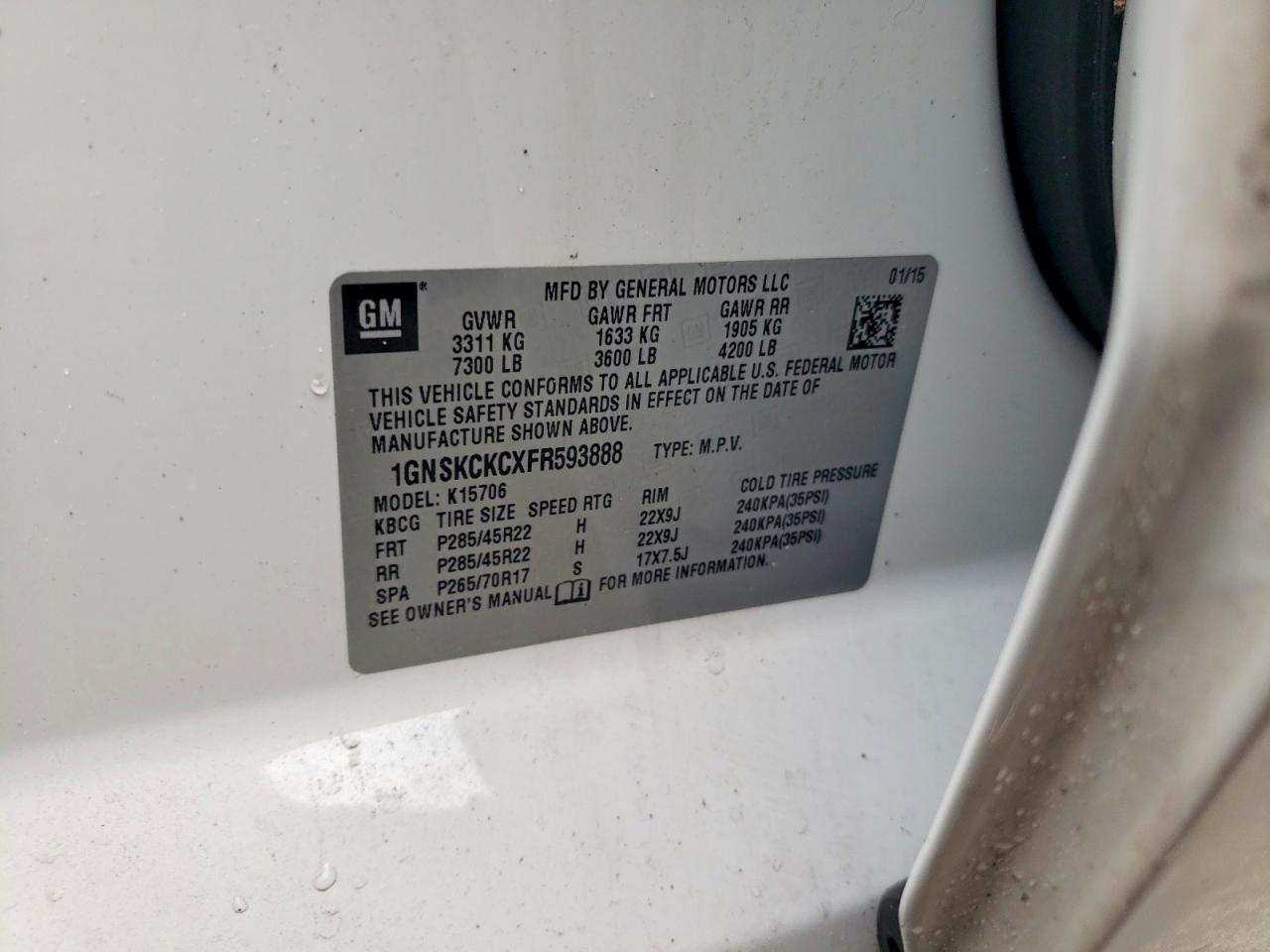 Chevrolet Tahoe K1500 Ltz