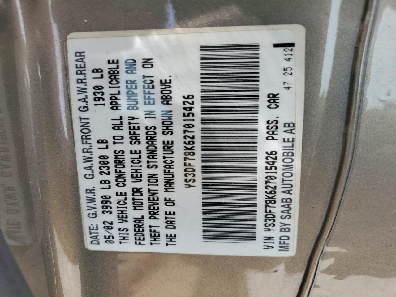 Saab 9-3 Se