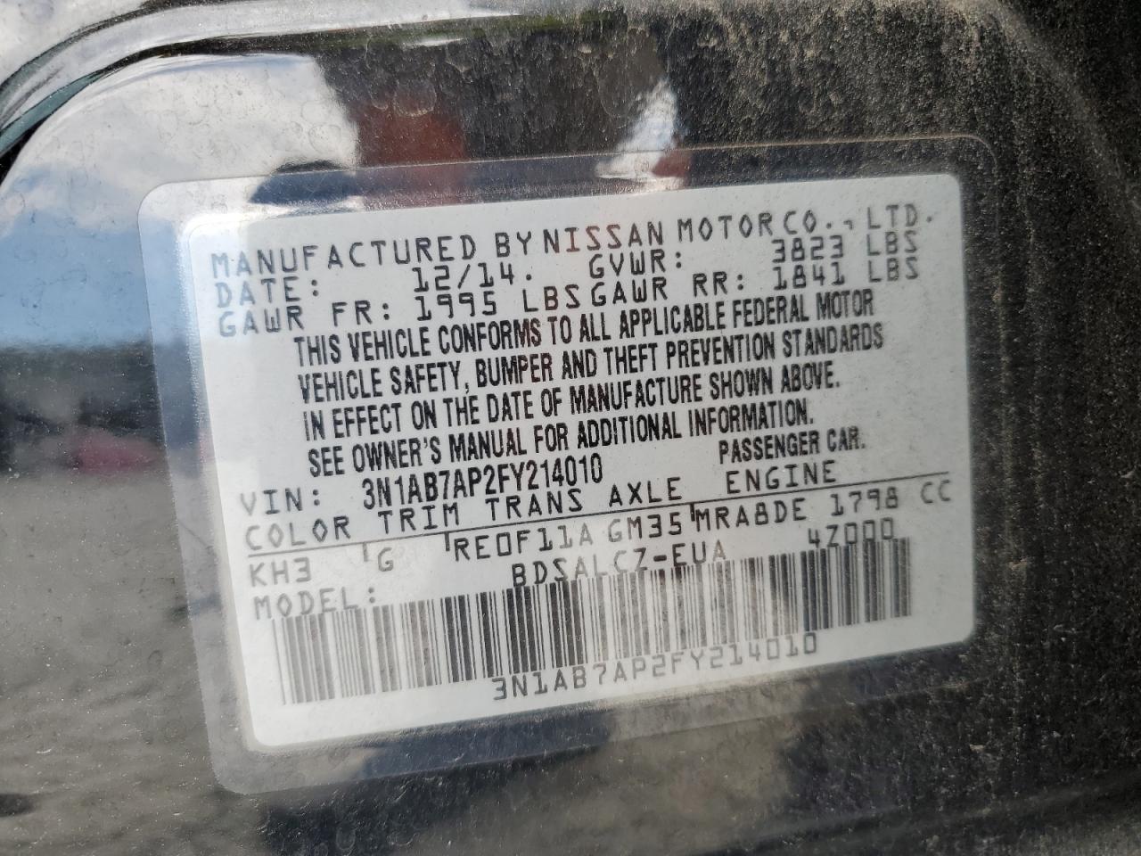 Nissan Sentra S