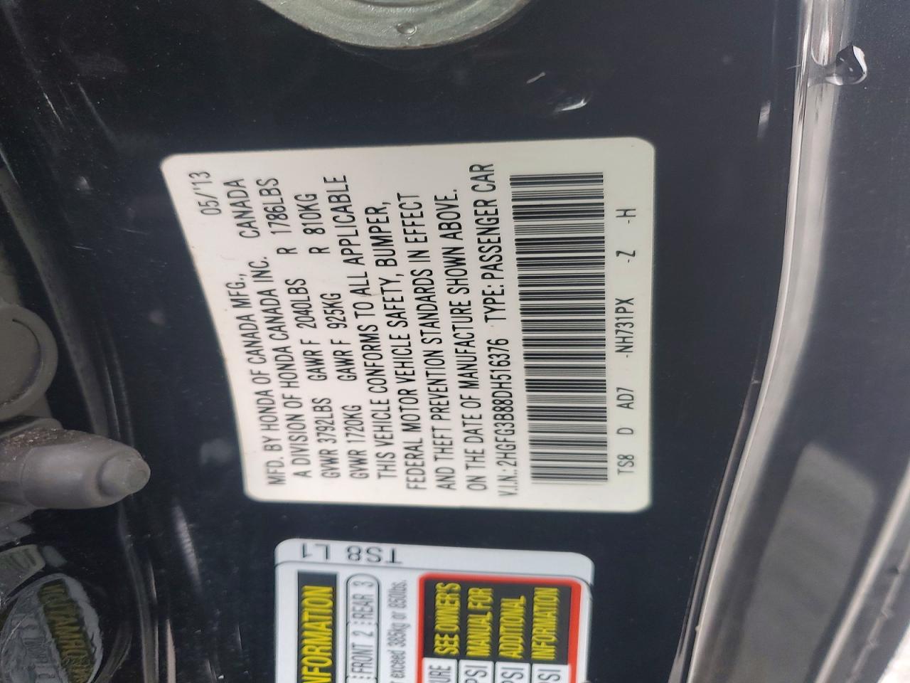 Honda Civic Ex