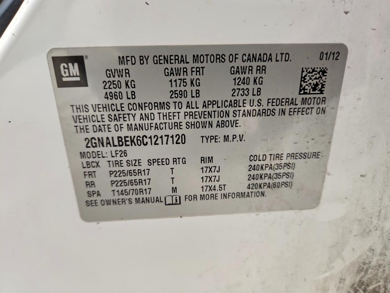 Chevrolet Equinox Ls