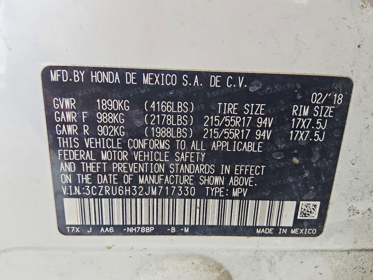 Honda HR-V Lx