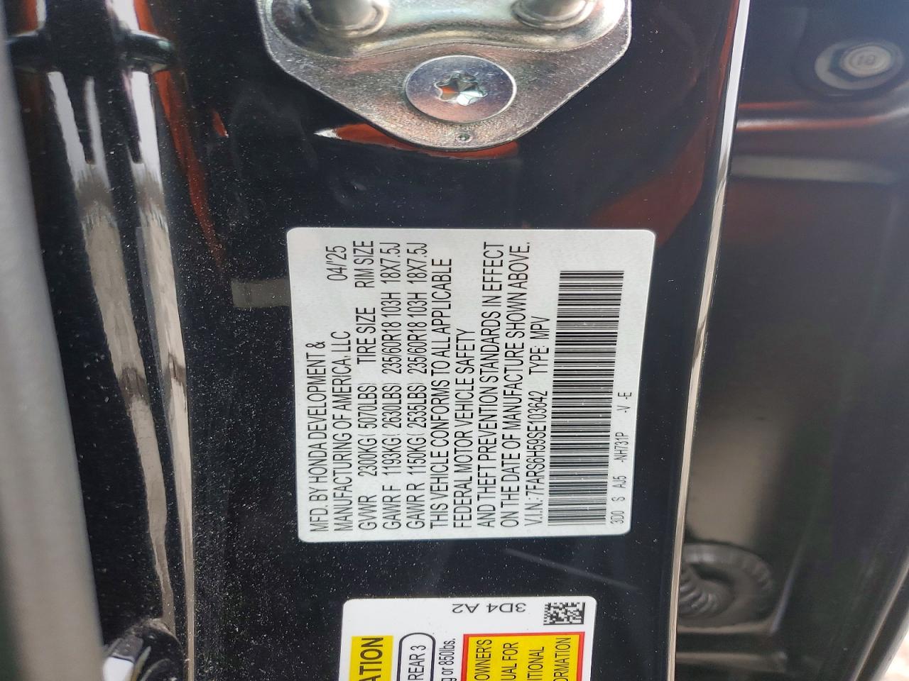 Honda Crv Sport