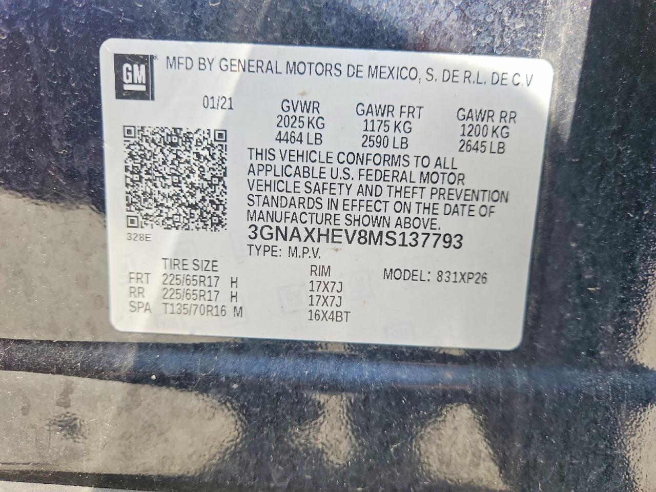 Chevrolet Equinox Ls