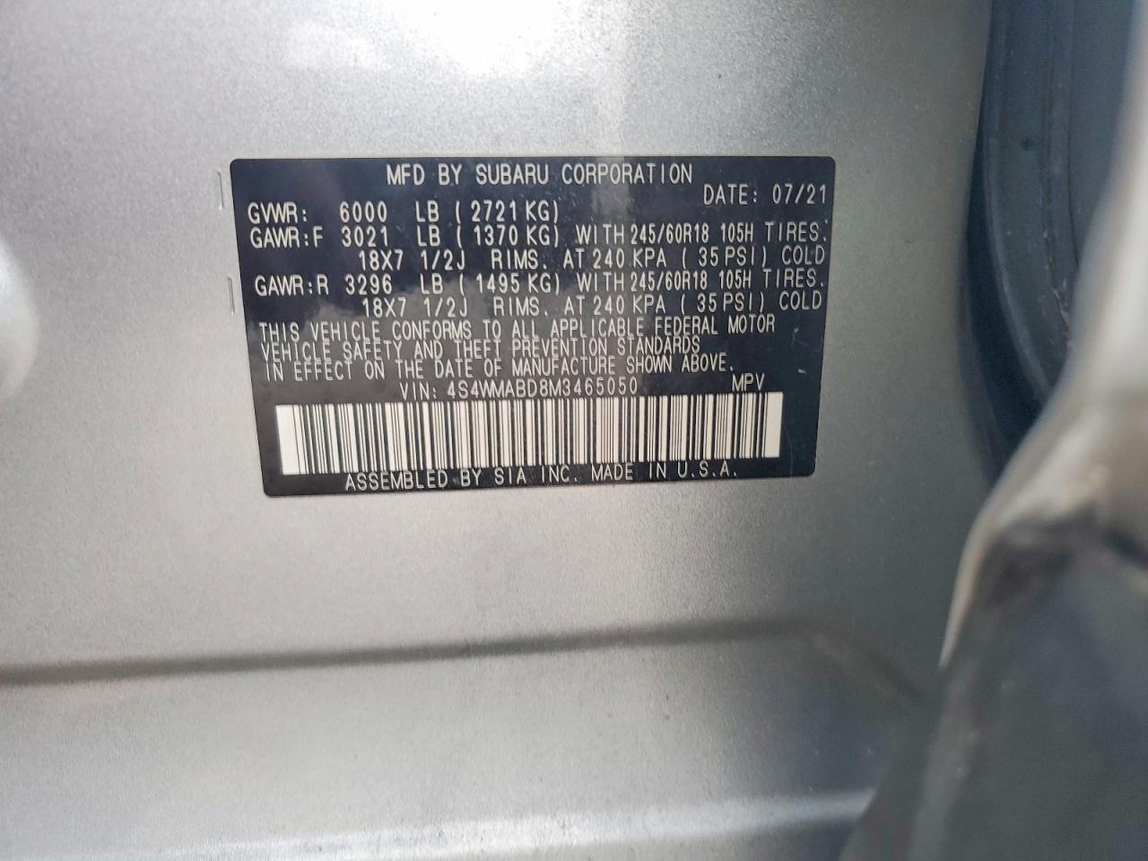 Subaru Ascent Premium