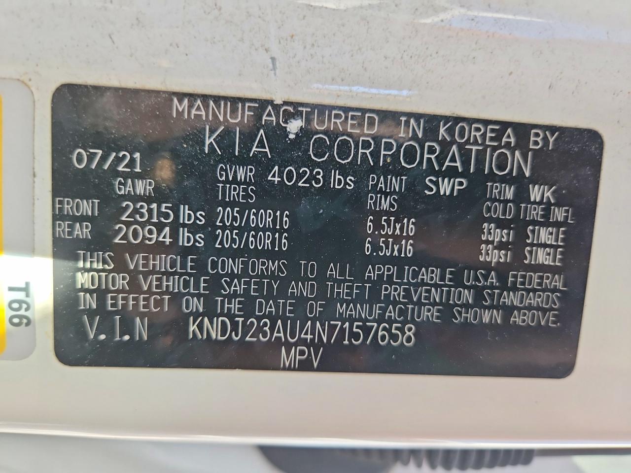 Kia Soul Lx