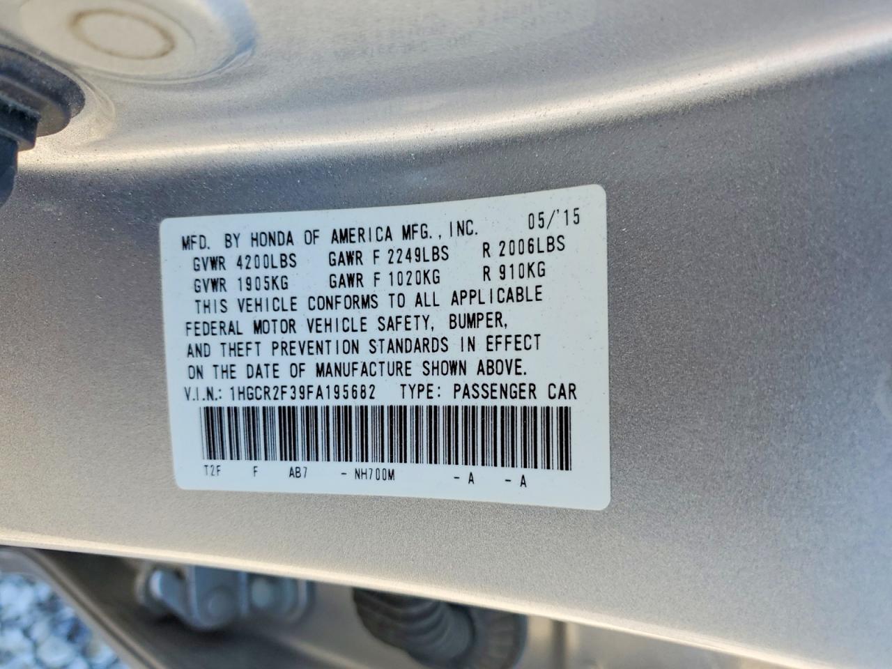 Honda Accord Lx