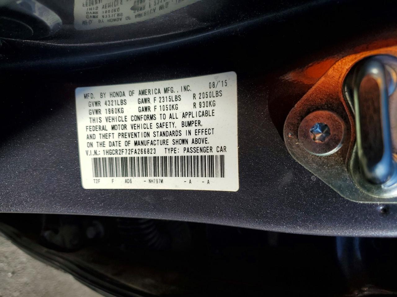 Honda Accord Ex