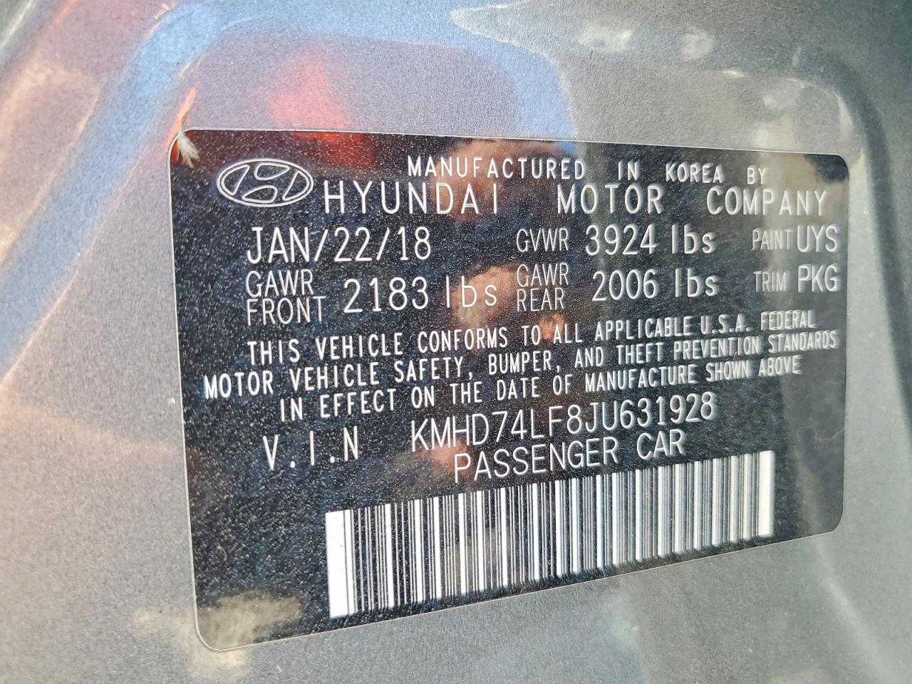 Hyundai ELANTRA Se