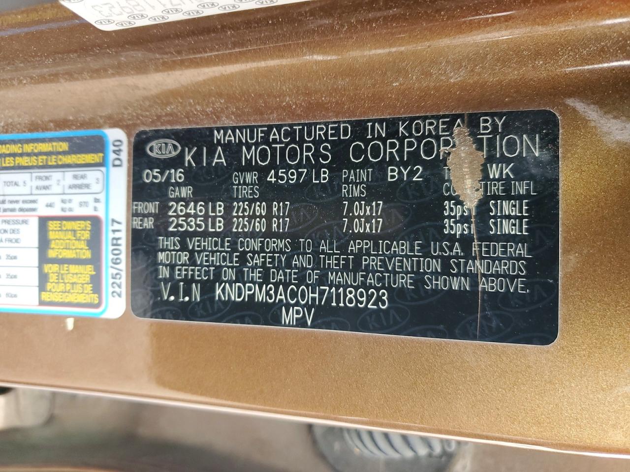Kia Sportage Lx