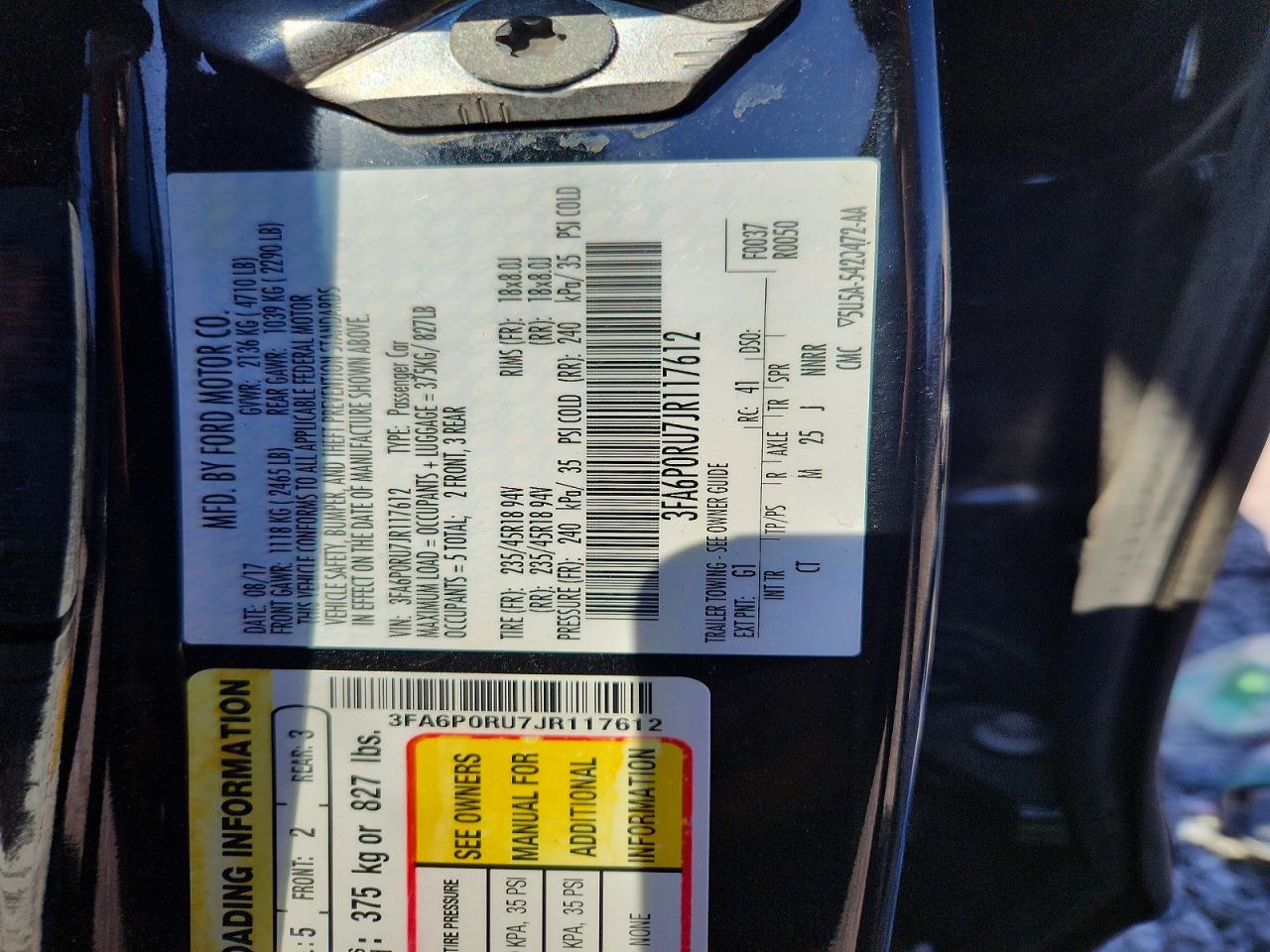 Ford Fusion Titanium