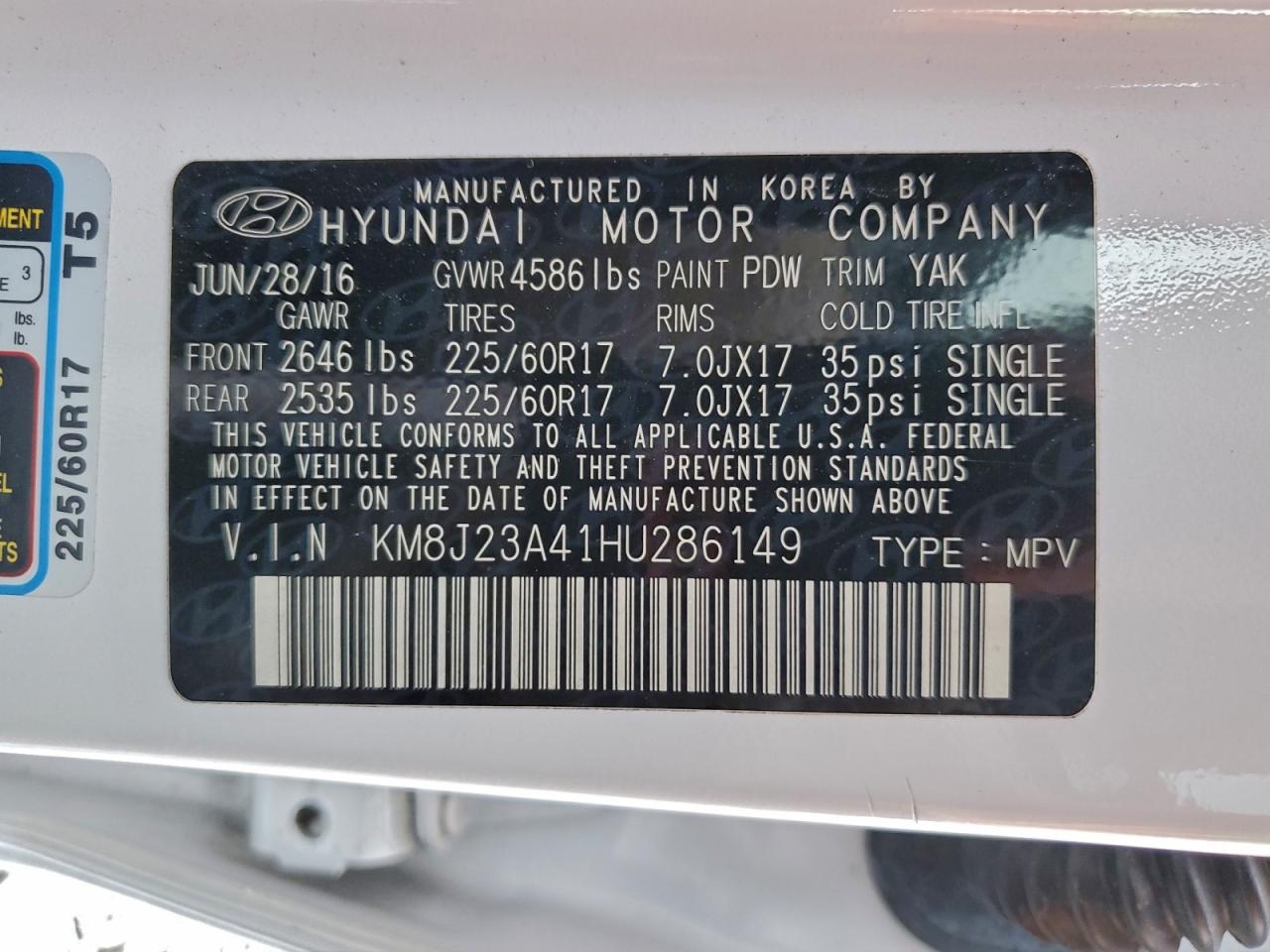 Hyundai TUCSON Se