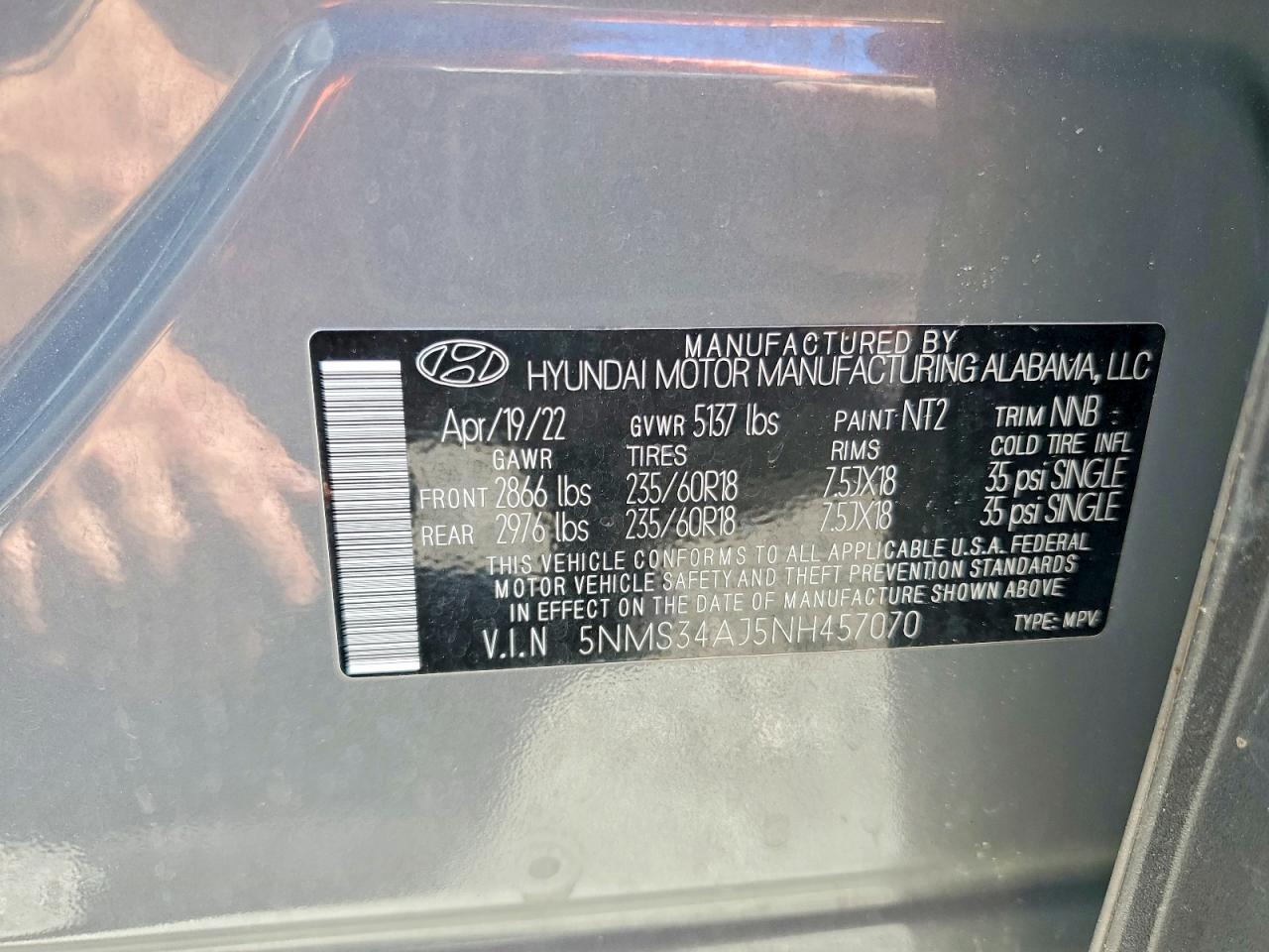 Hyundai SANTA FE Sel