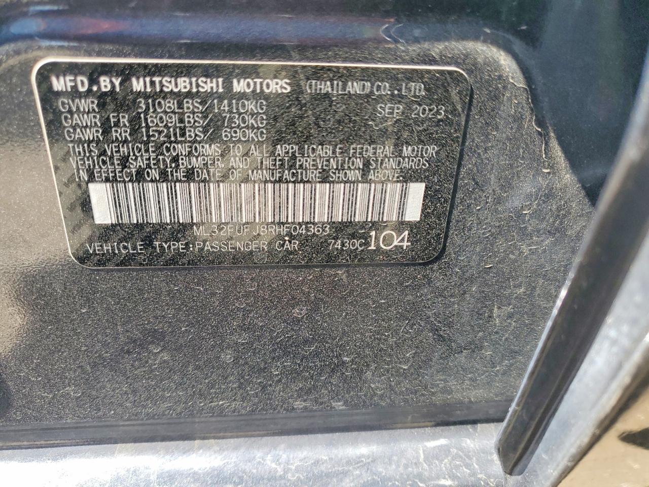Mitsubishi Mirage G4 Es