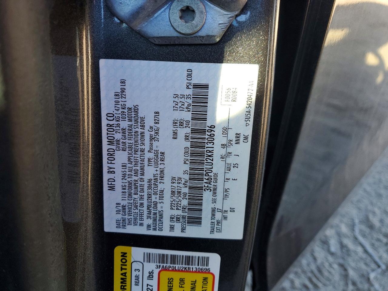 Ford Fusion Se