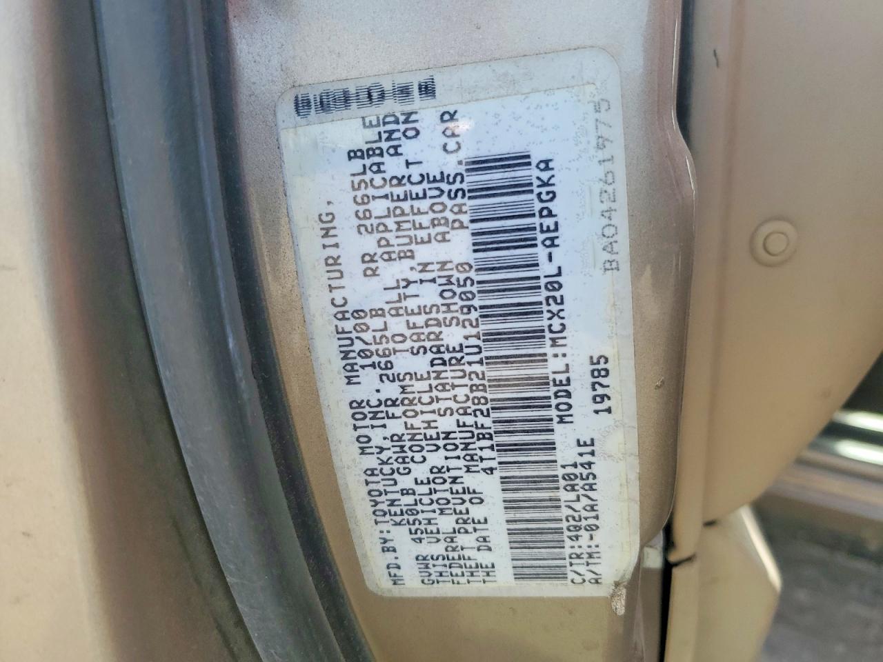 Toyota Avalon Xl