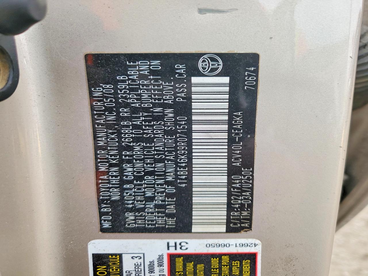 Toyota Camry Base