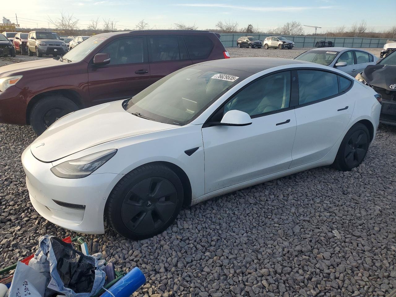 Salvage Tesla Model 3 Image
