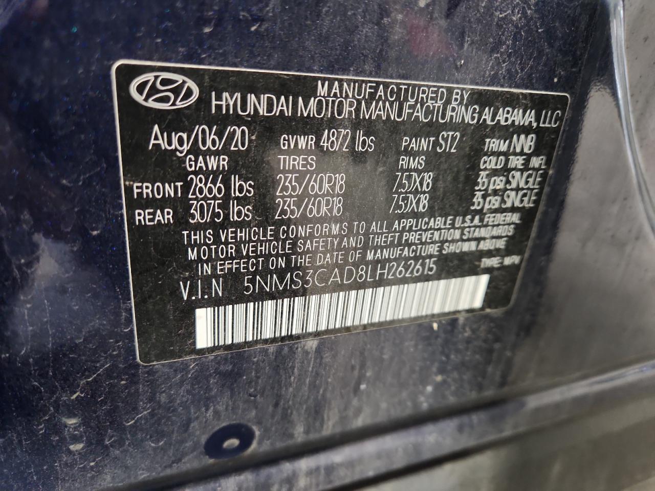 Hyundai SANTA FE Sel
