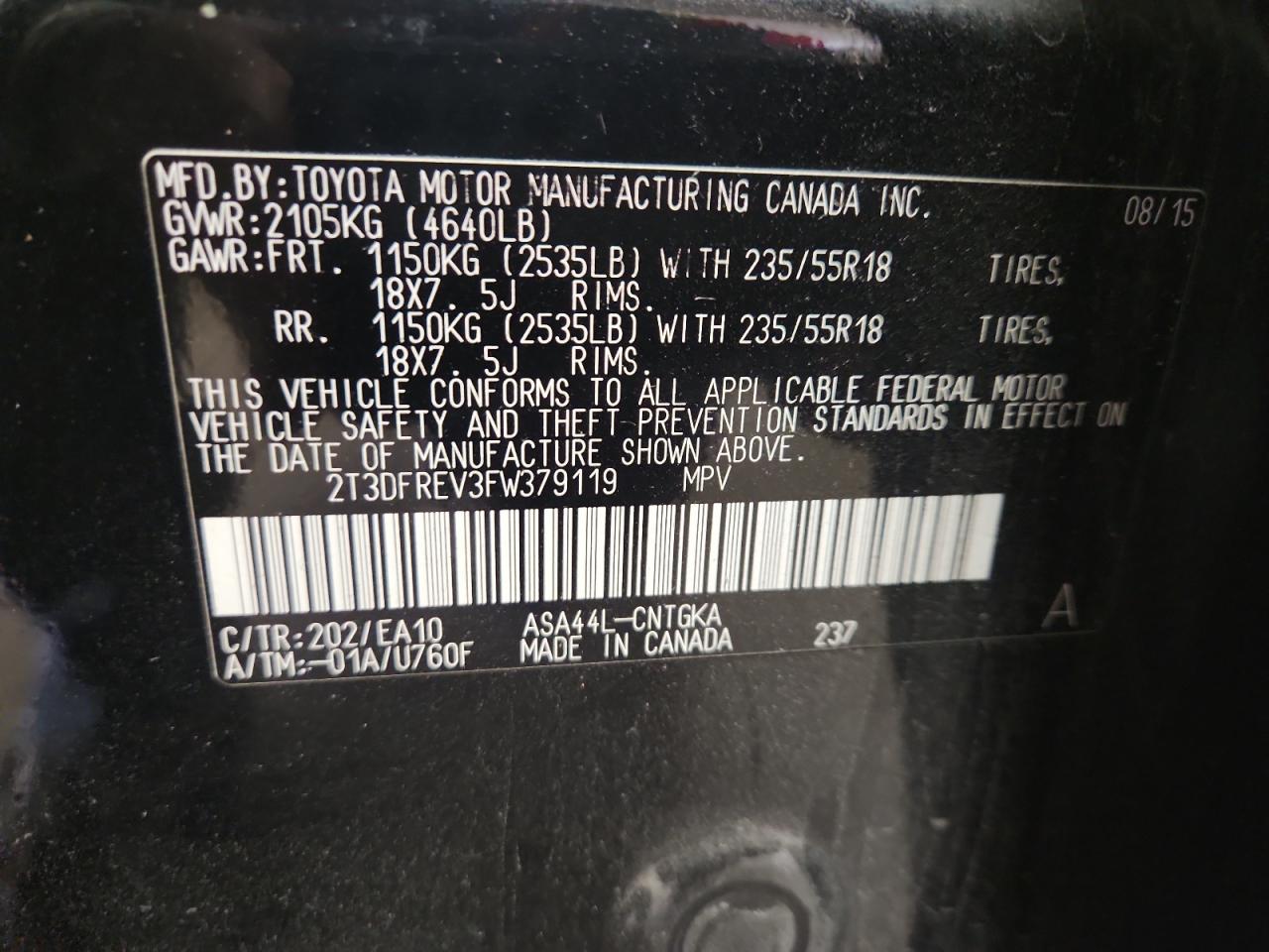 Toyota RAV4 Limited