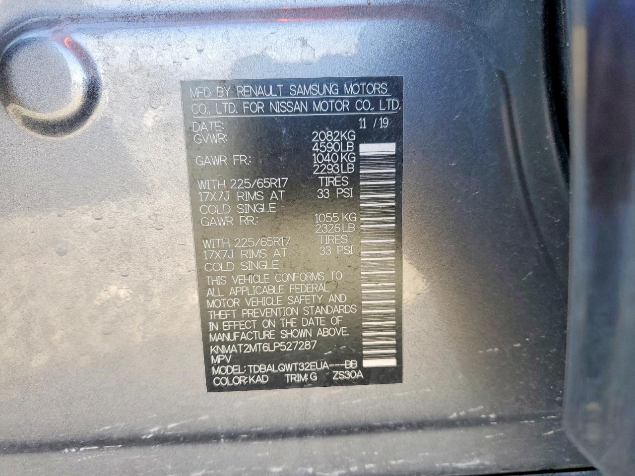 Nissan Rogue S