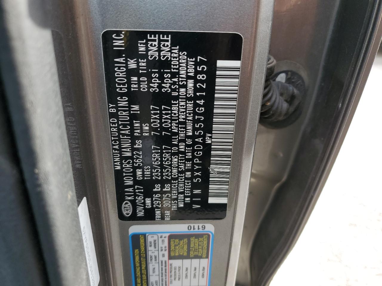 Kia Sorento Lx
