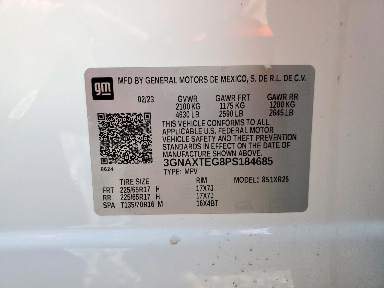 Chevrolet Equinox Lt
