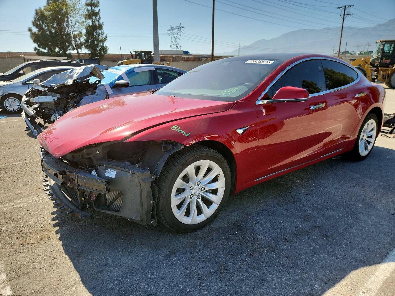 Salvage Tesla Model S Image