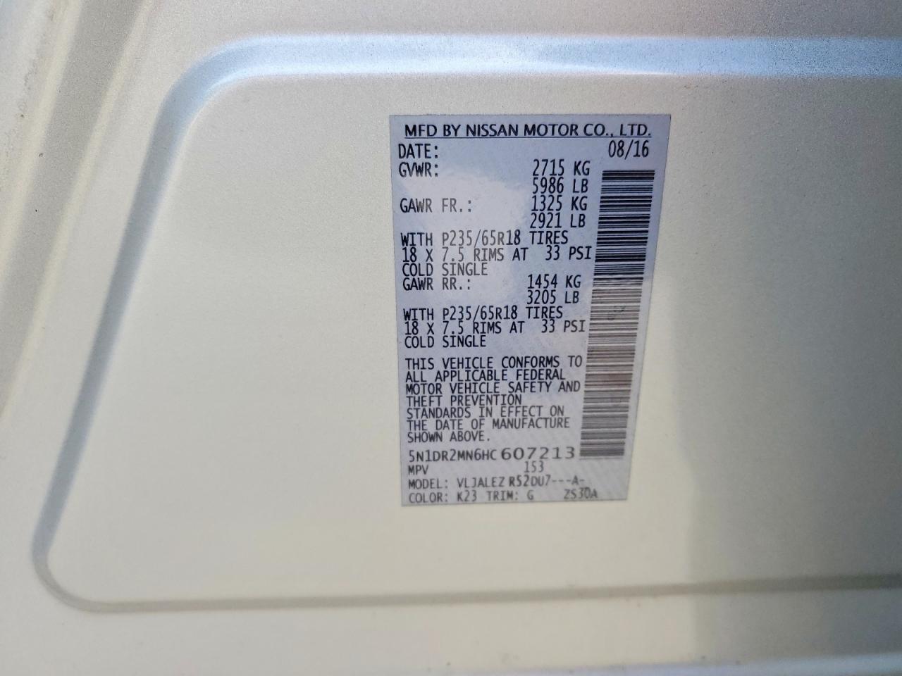 Nissan Pathfinder Sv