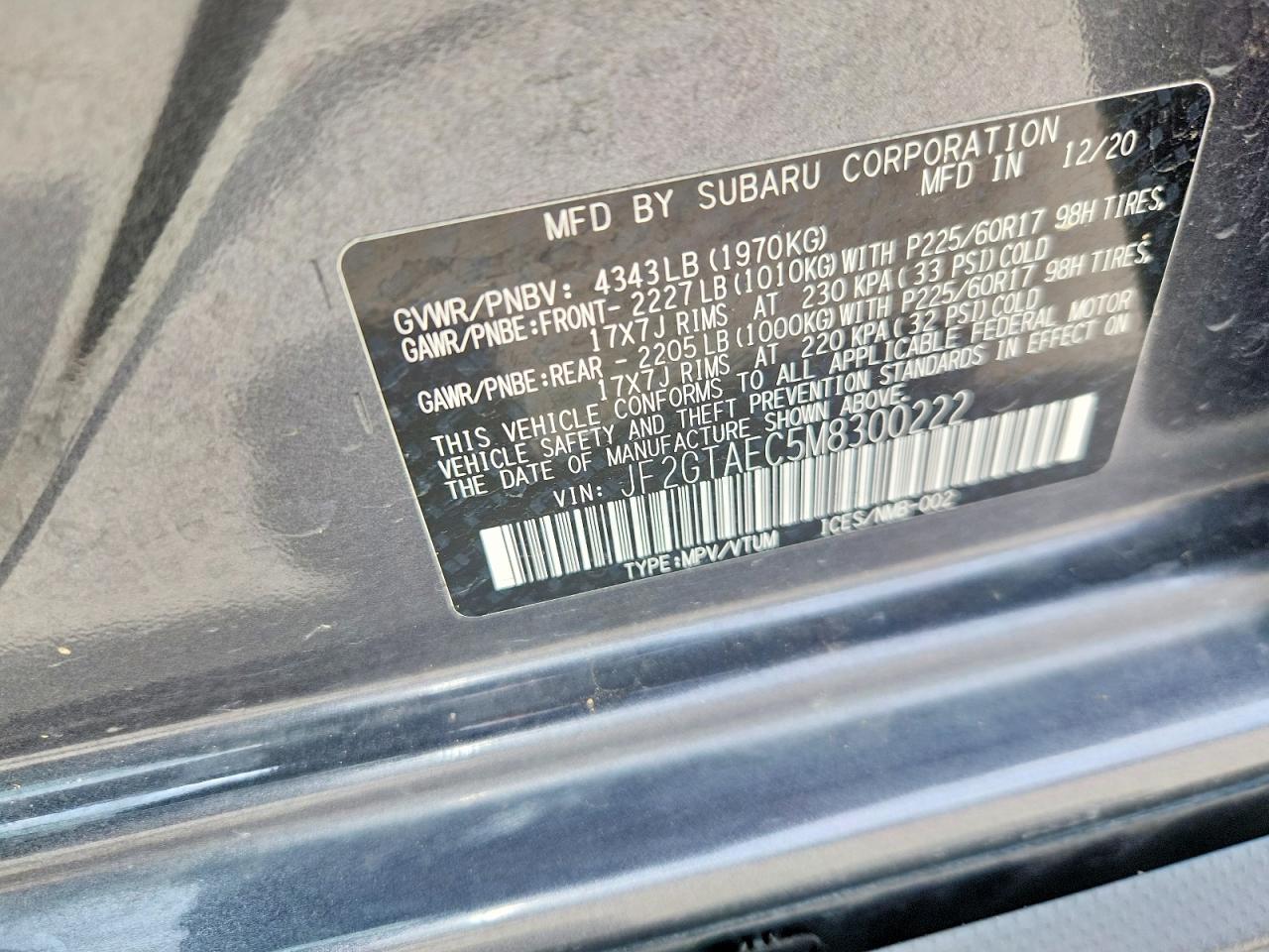 Subaru Crosstrek Premium