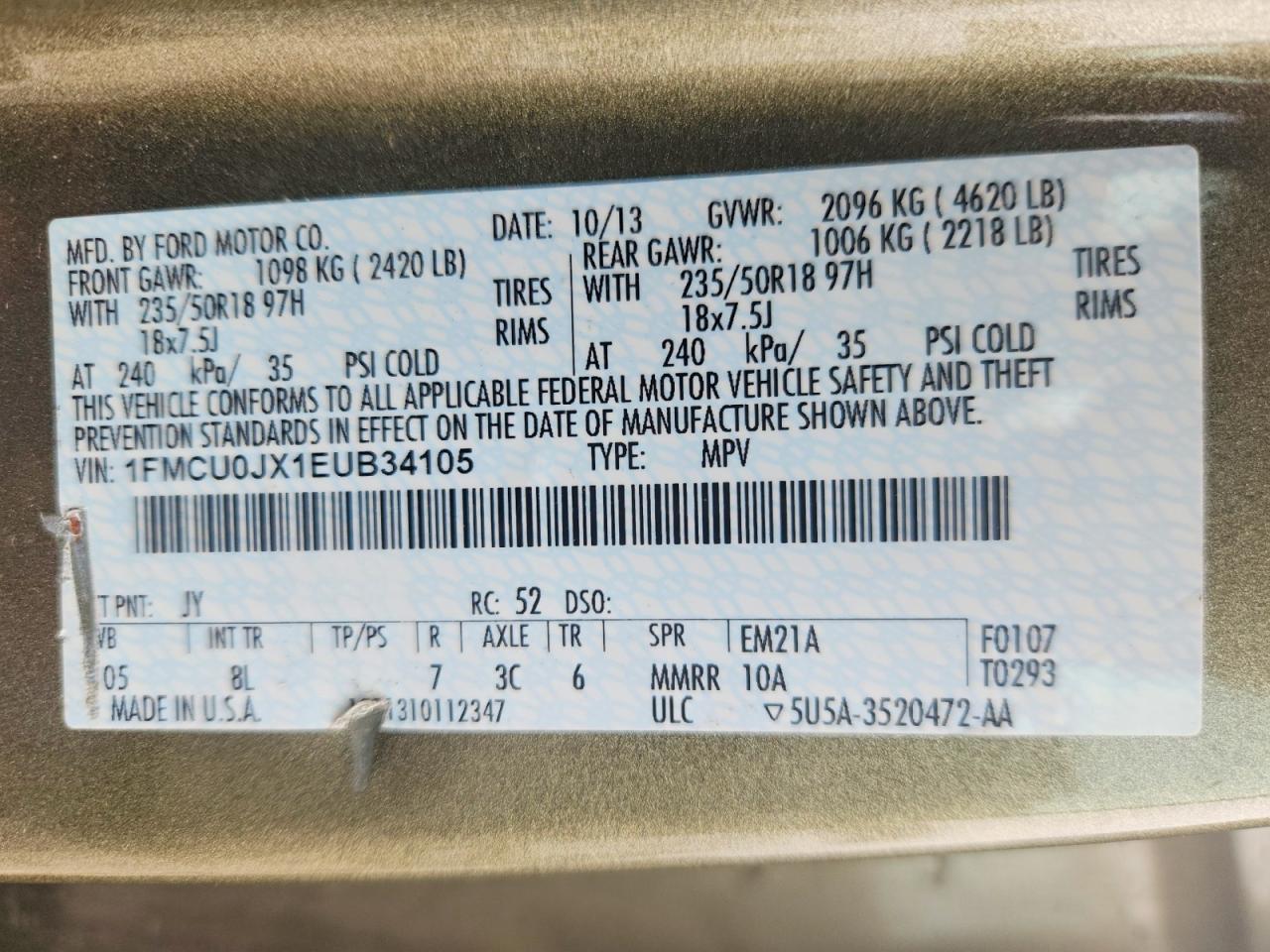Ford Escape Titanium