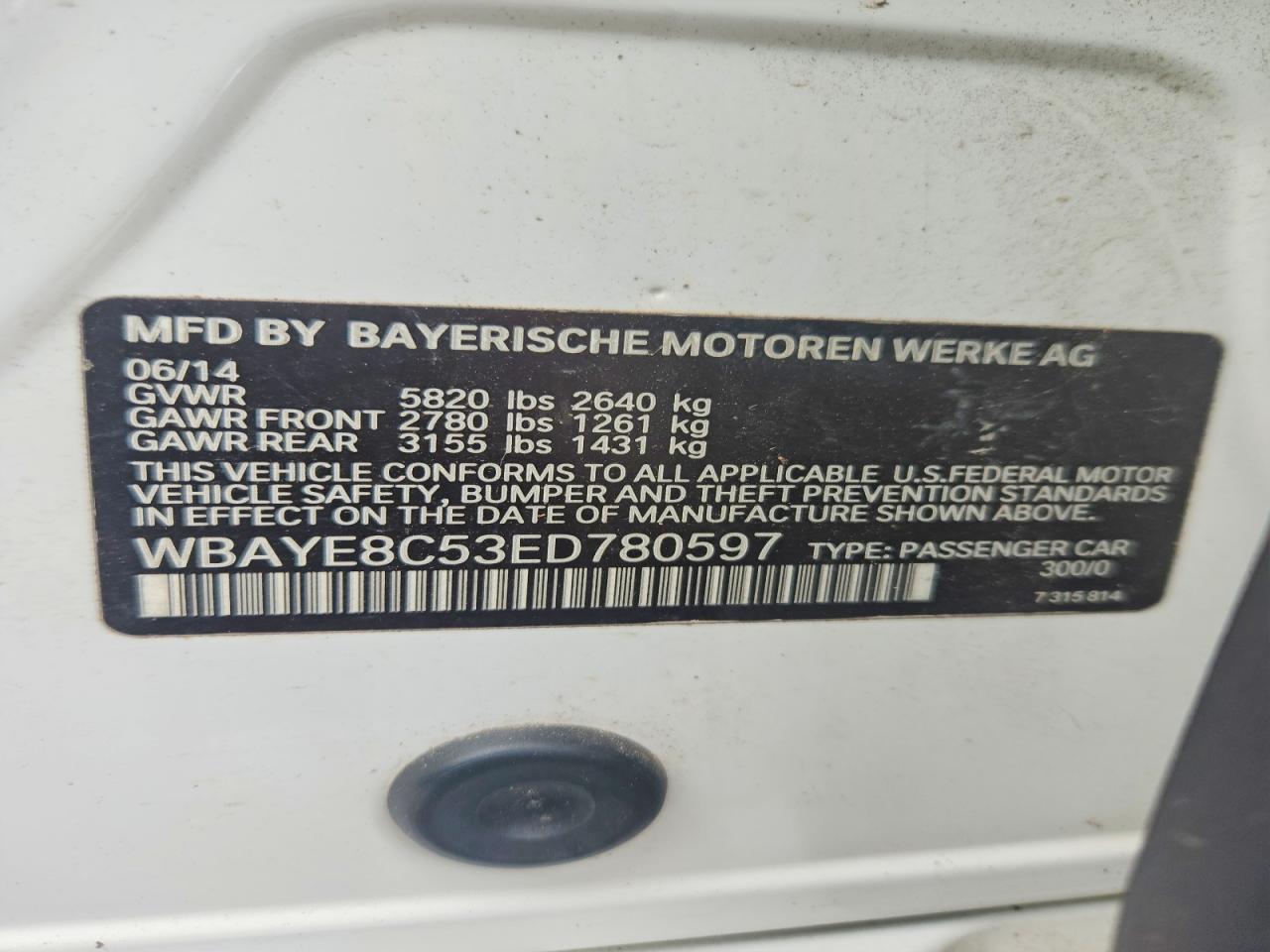 BMW 7 Series Li