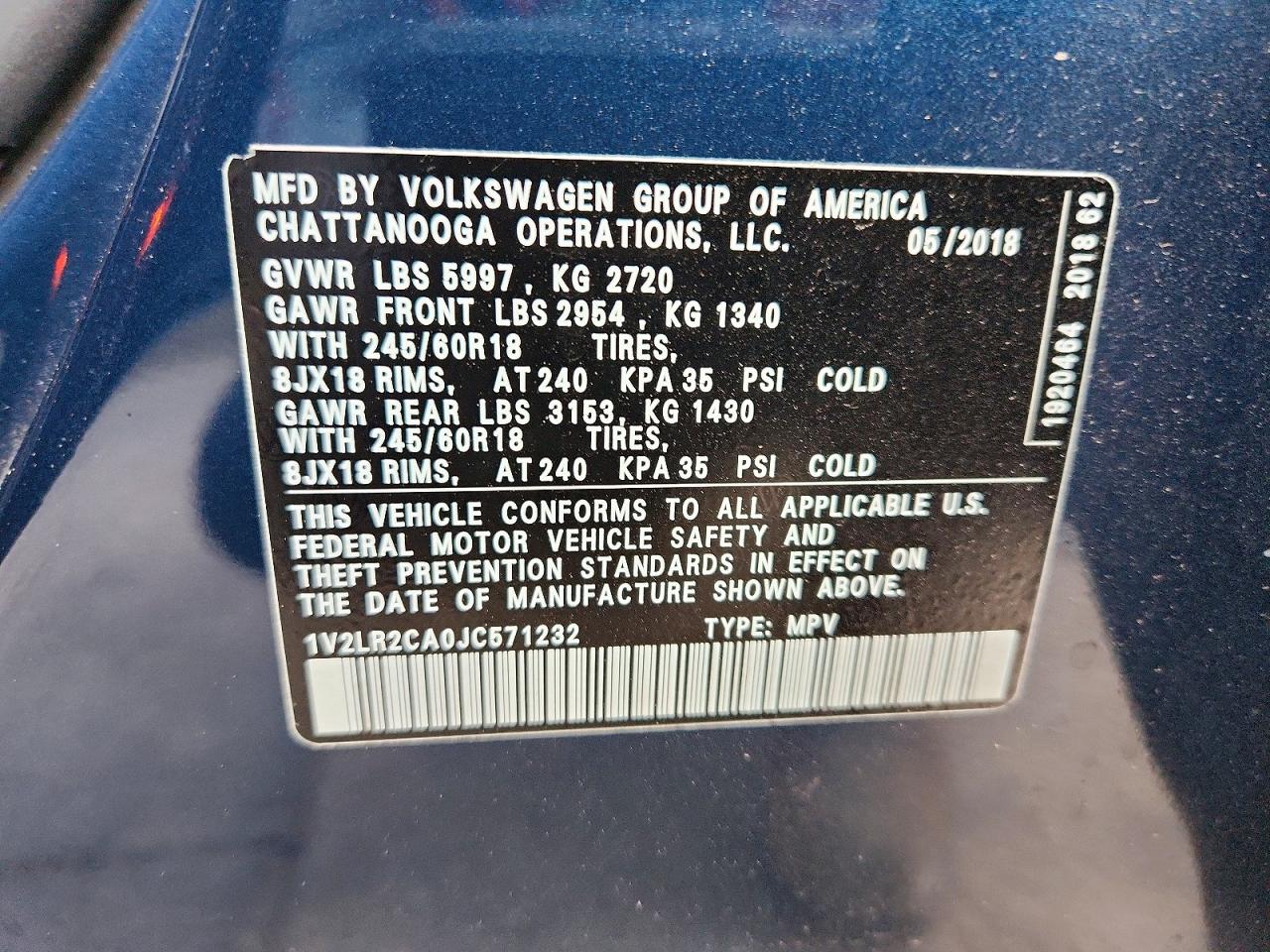 Volkswagen Atlas Se