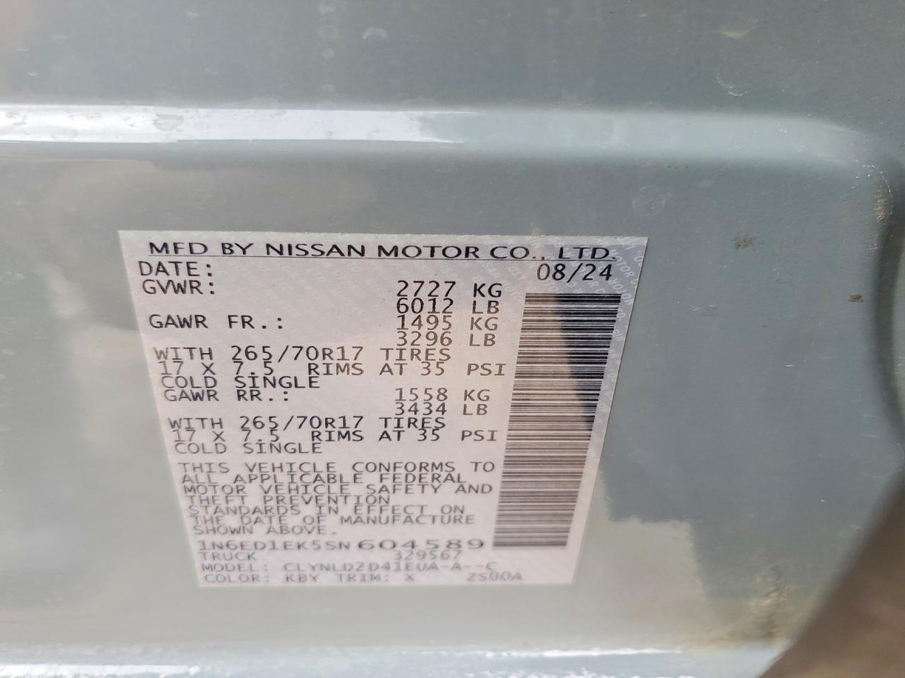 Nissan Frontier Pro-4x