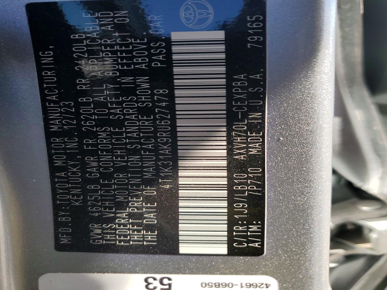 Toyota Camry Xse