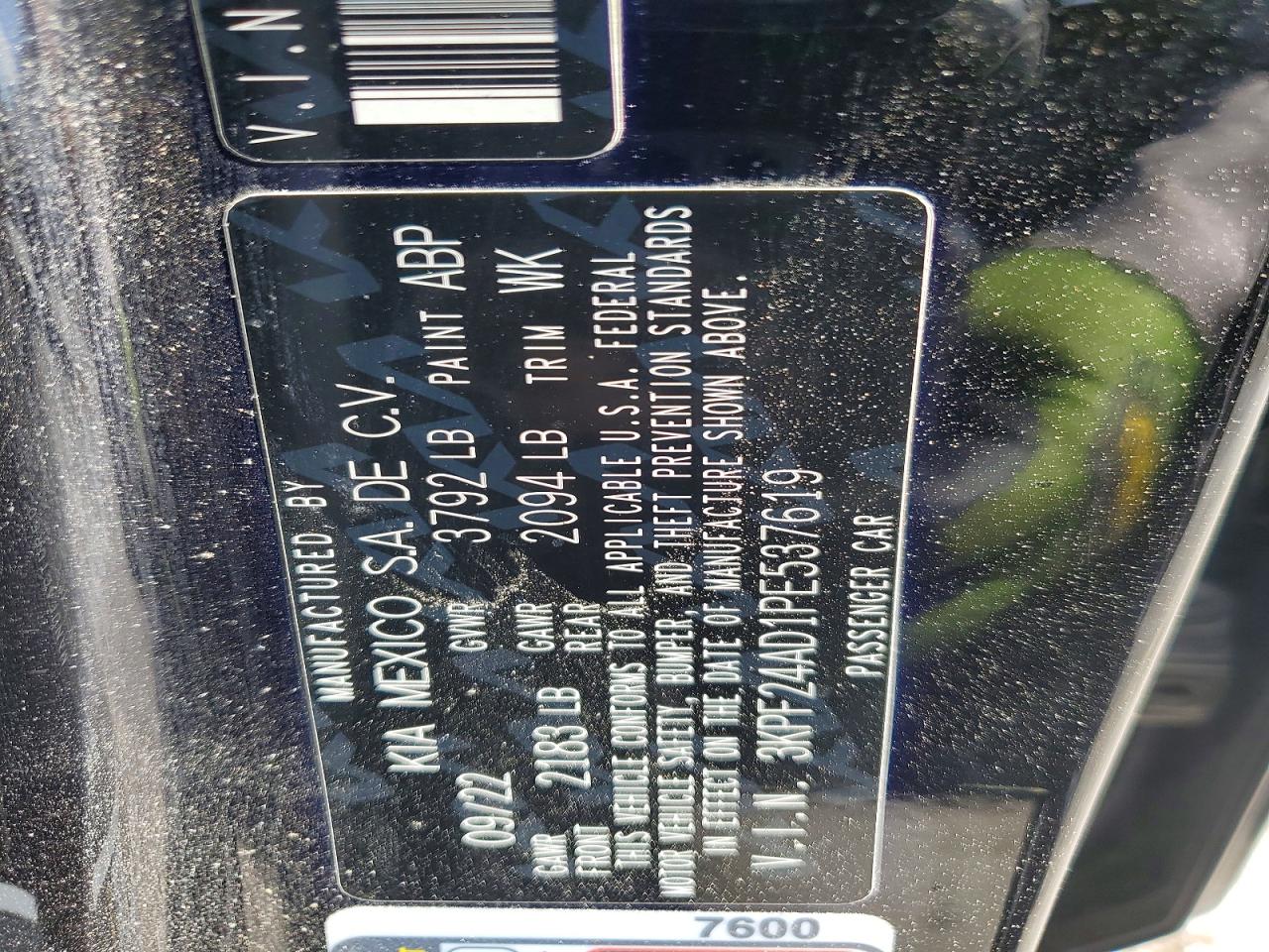 Kia Forte Lx
