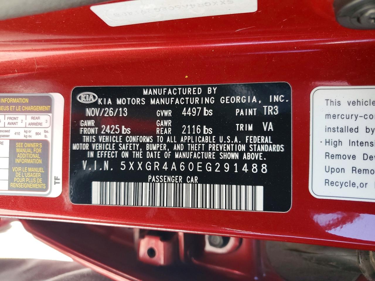 Kia Optima Sx
