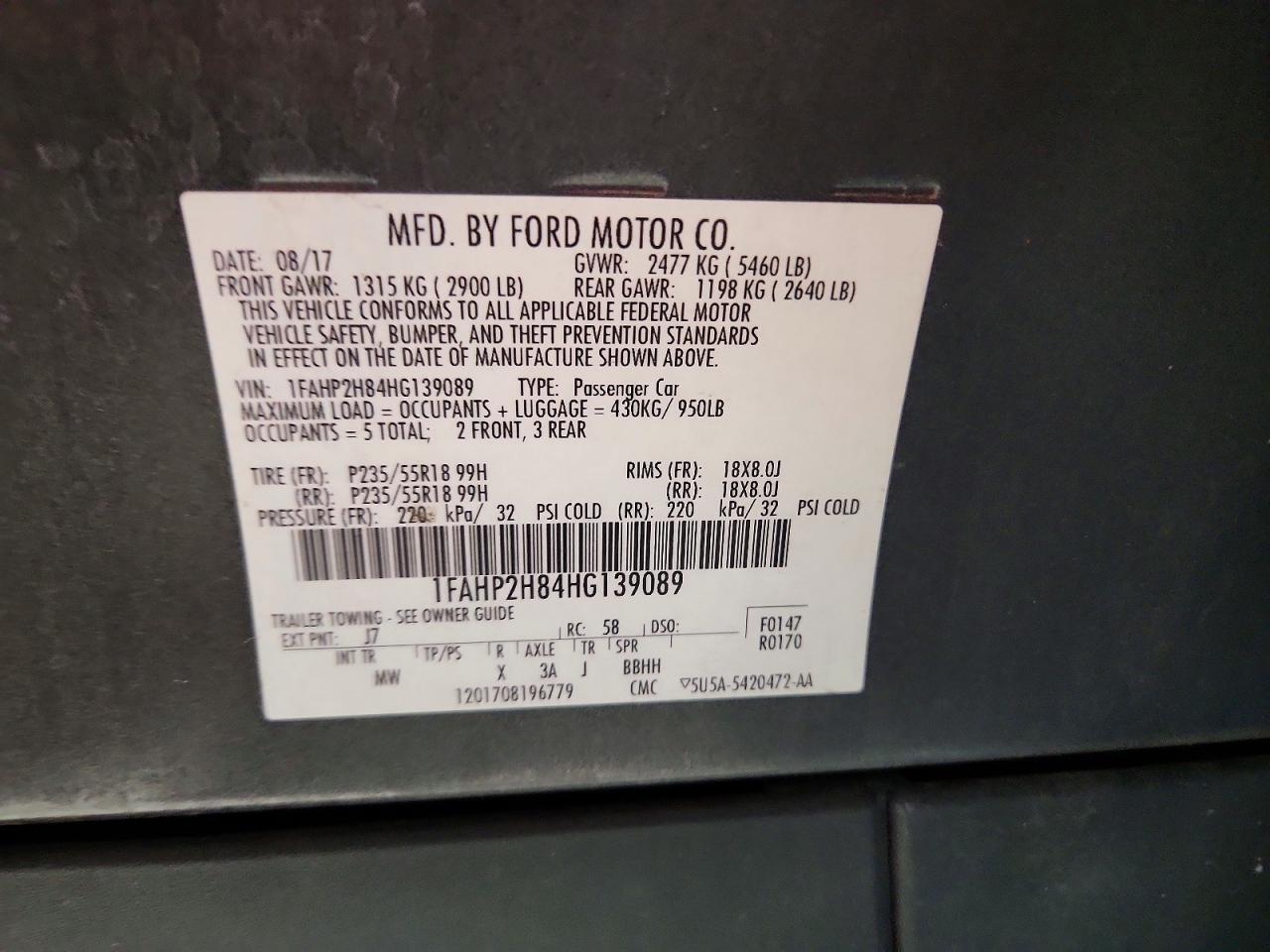 Ford Taurus Sel