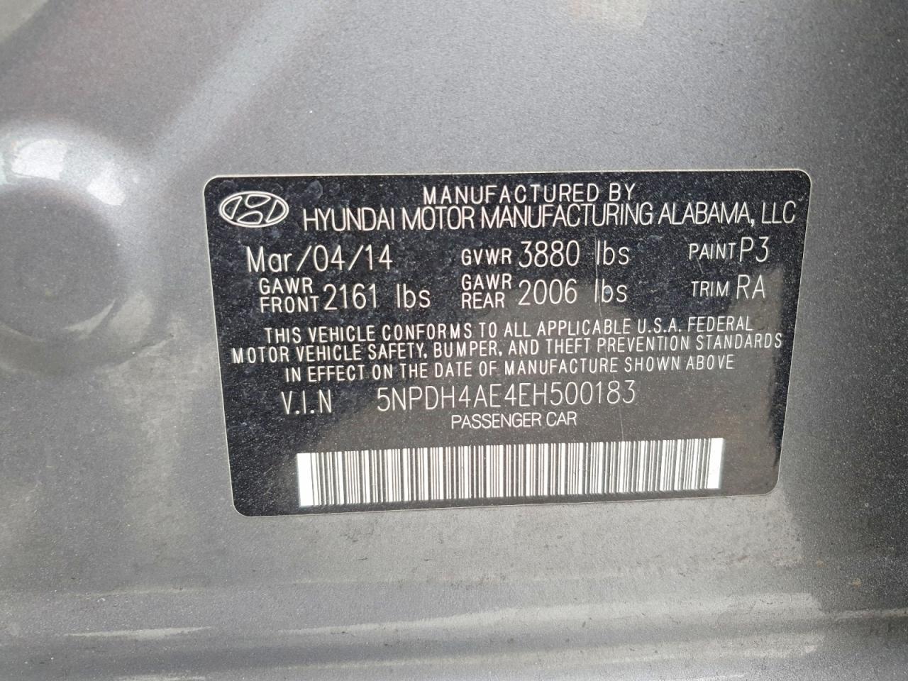 Hyundai ELANTRA Limited
