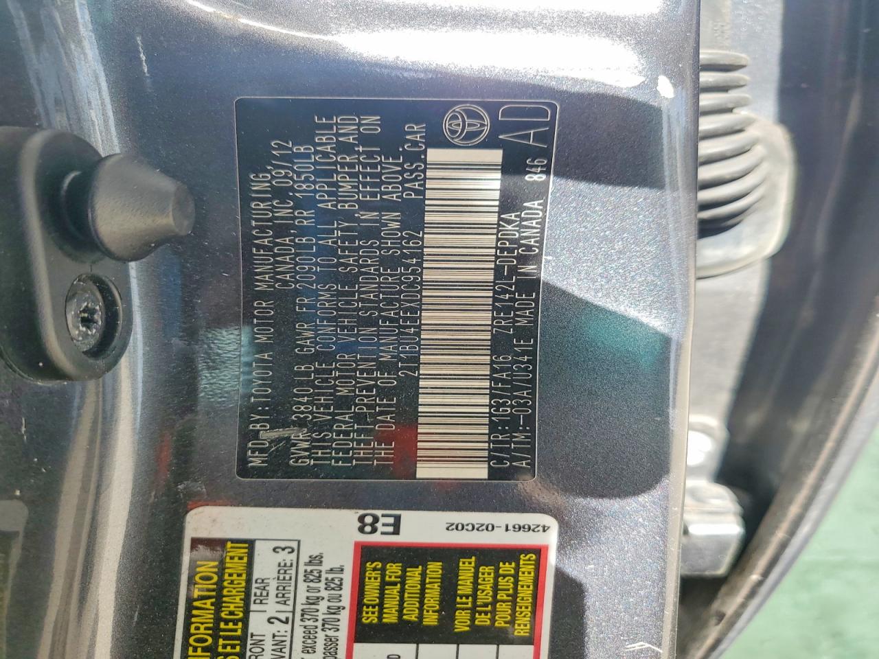 Toyota Corolla L