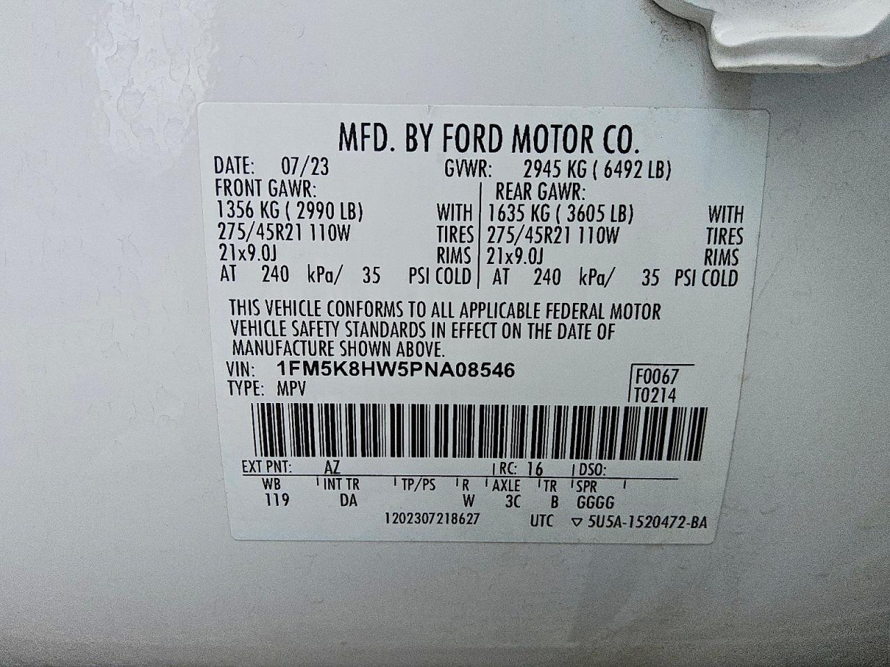 Ford Explorer Platinum