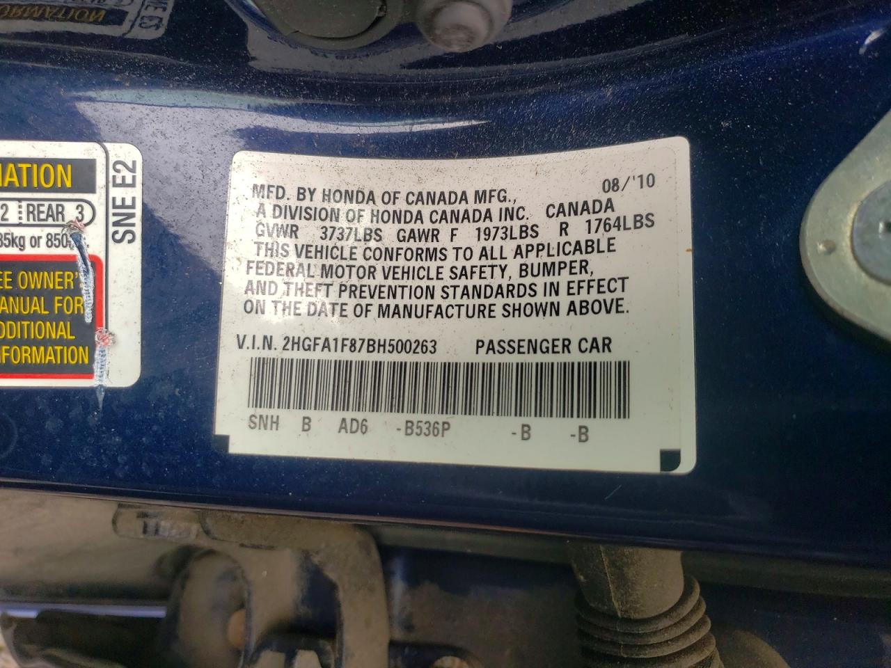 Honda Civic Ex