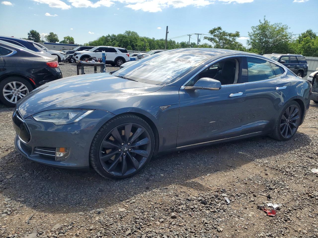 Salvage Tesla Model S Image