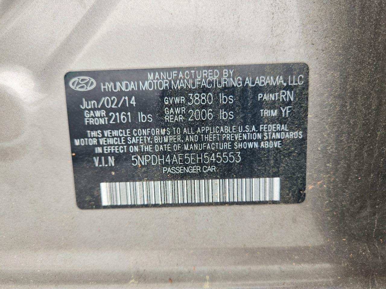 Hyundai ELANTRA Se
