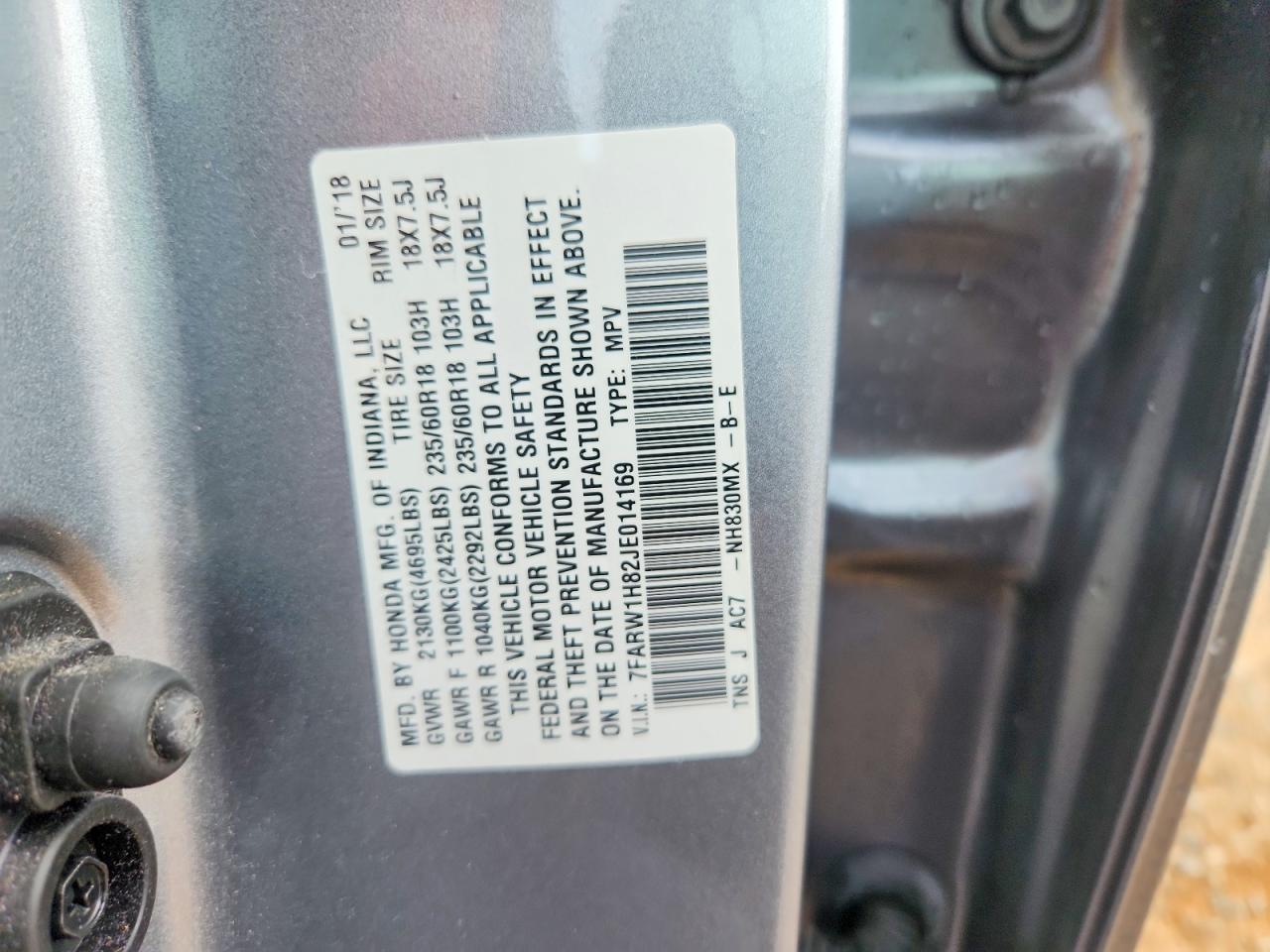 Honda Crv Exl