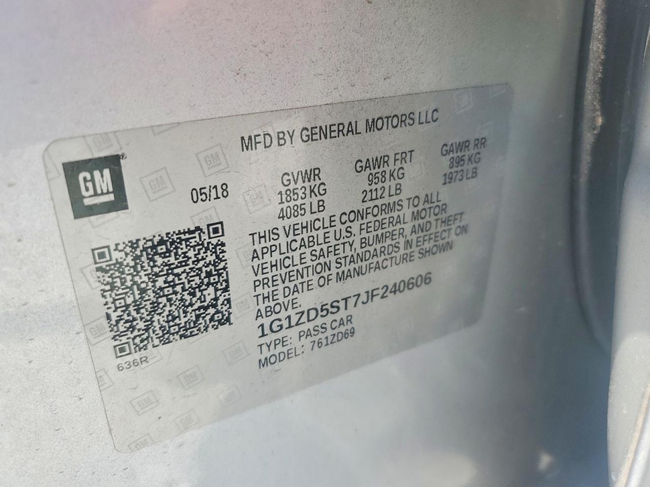 Chevrolet Malibu Lt