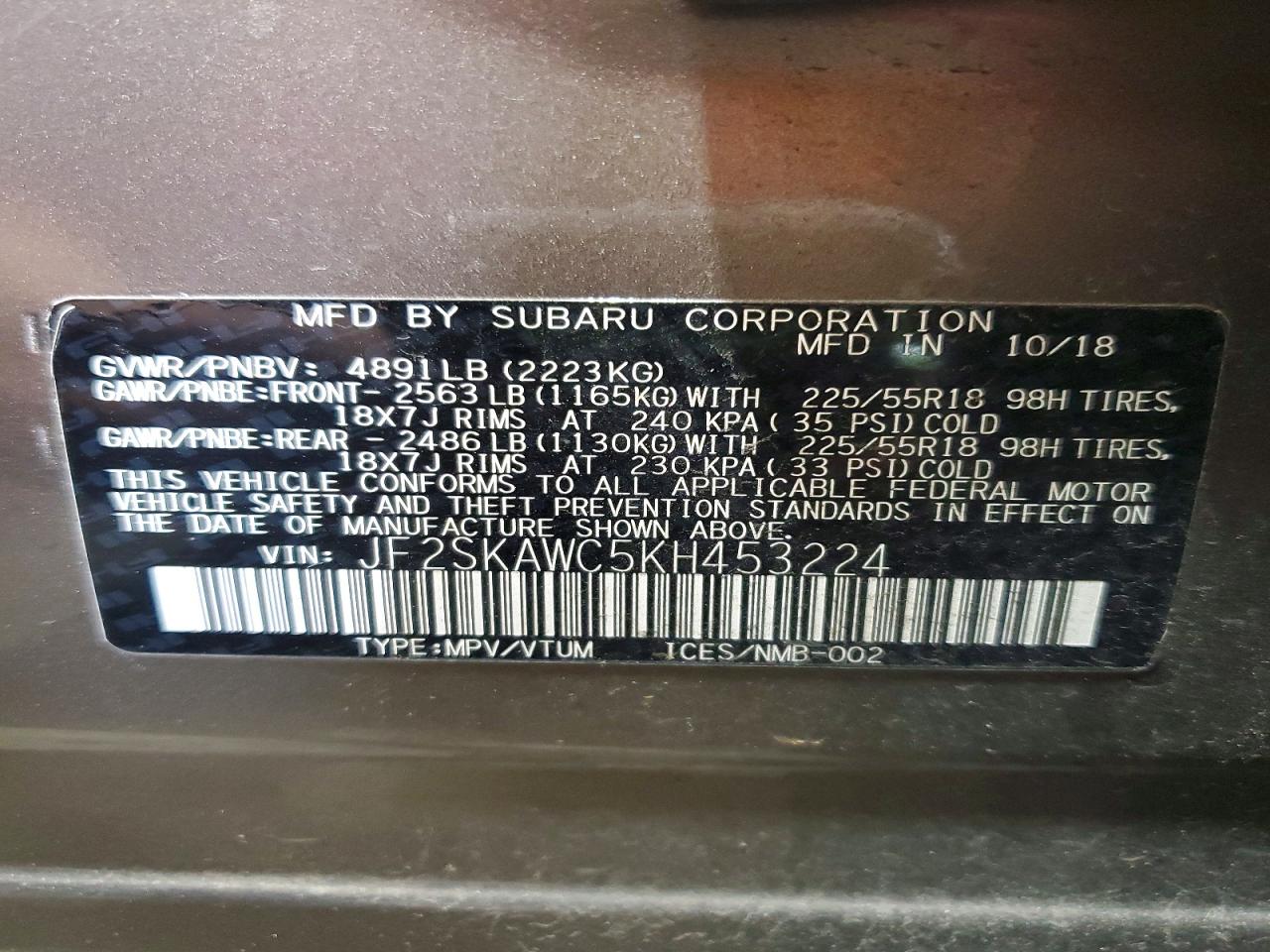 Subaru Forester Touring