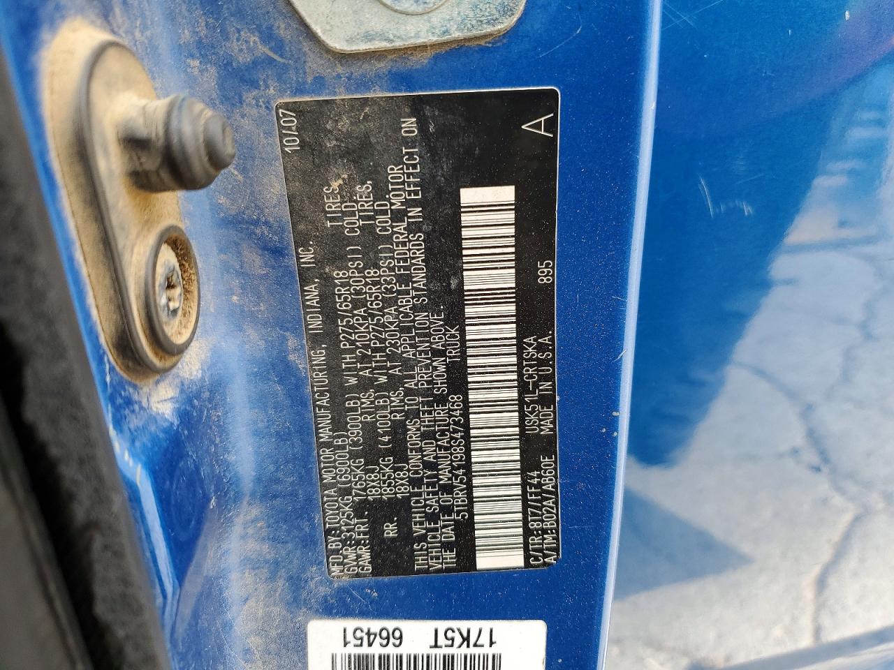 Toyota Tundra Sr5