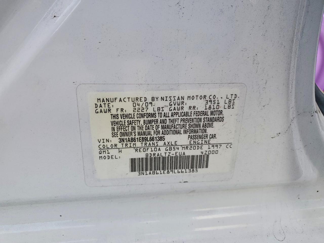 Nissan Sentra 2.0
