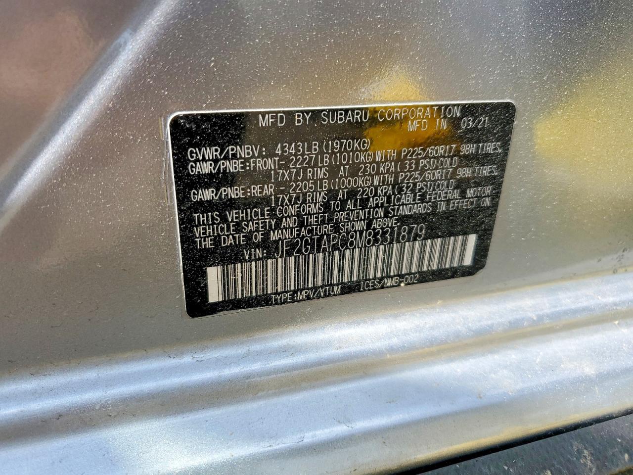 Subaru Crosstrek Premium